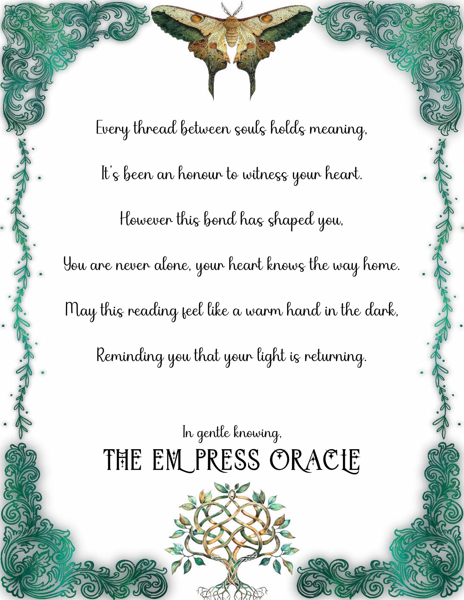 Soul Cord Reading - Soulmate/Twin Flame/Family