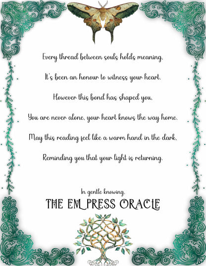 Soul Cord Reading - Soulmate/Twin Flame/Family
