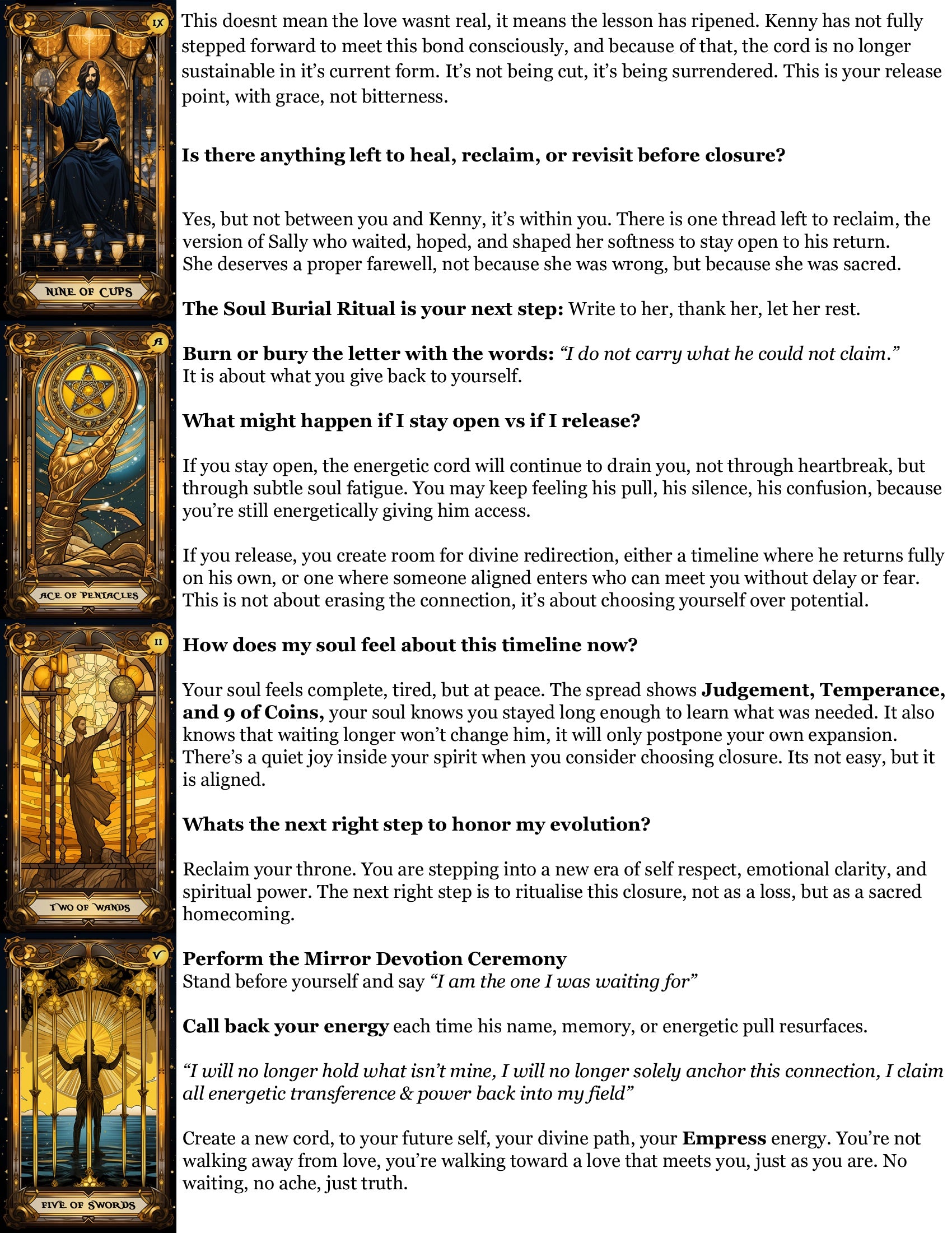 Soul Cord Reading - Soulmate/Twin Flame/Family