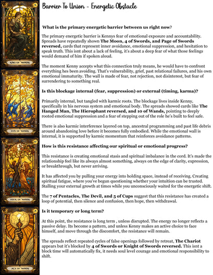 Soul Cord Reading - Soulmate/Twin Flame/Family