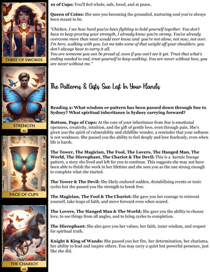 Spirit Reading - Past Loved Ones/Ancestors